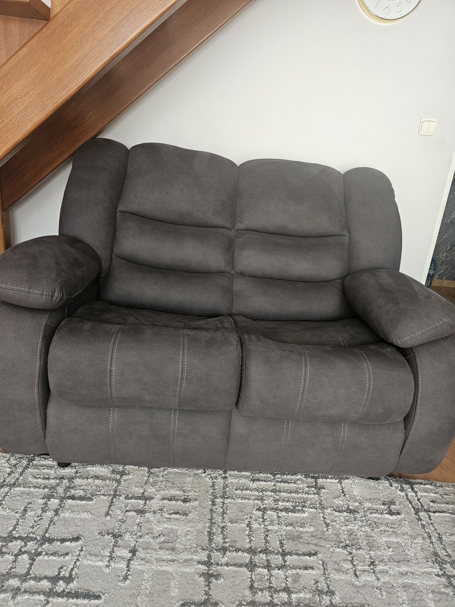 Zestaw mebli wypoczynkowych relax. Kanapy 3-os,2-os(fun.spania),Fotel.