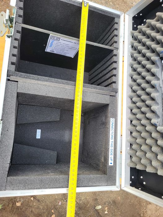 47x28x20 flightcase case KUFEREK skrzynia kablarka FAKTURA
