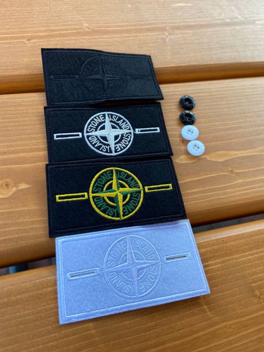Патч stone island, патчи STONE ISLAND, багото різних, топ якість