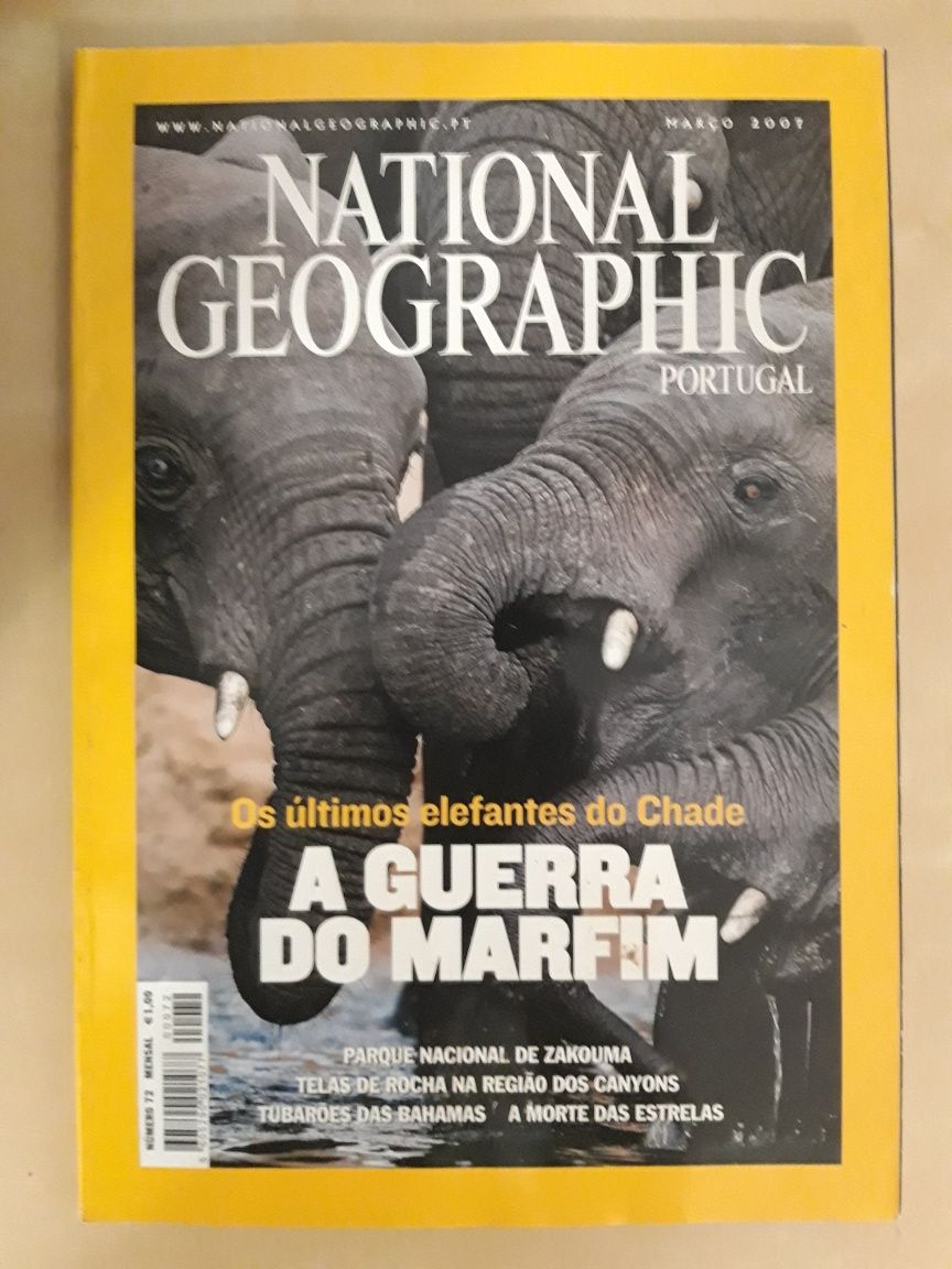 6 revistas NATIONAL GEOGRAPHIC Portugal