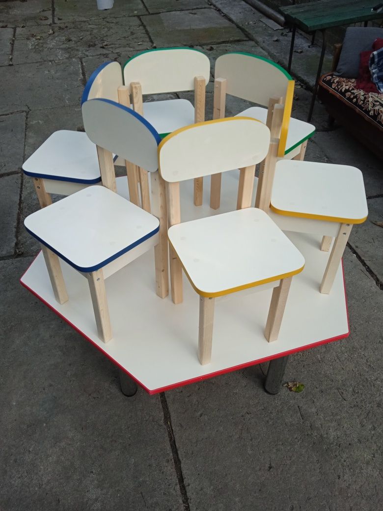 Детские стульчики столики