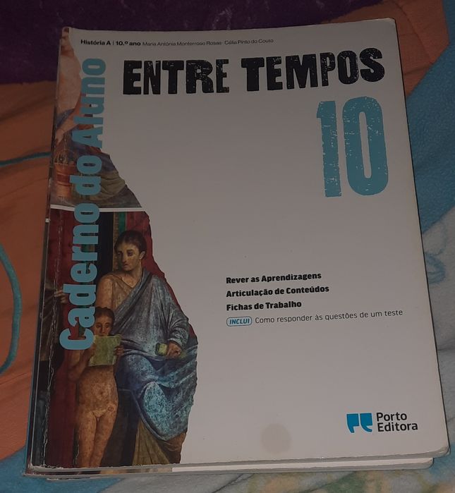 Livros de fichas/cadernos de atividades de História A - 10,11 e 12°ano
