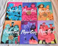 PAPER GIRLS coleção completa (6 vol.) em Inglês. Brian K. Vaughan