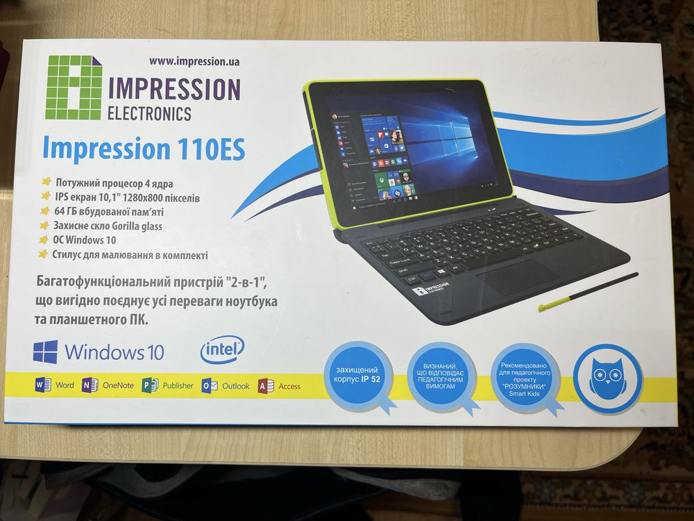 Планшет ноутбук Impression 110ES. 64ГБ "Розумники"