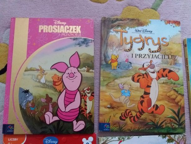 Książki dla przedszkolaka 10szt