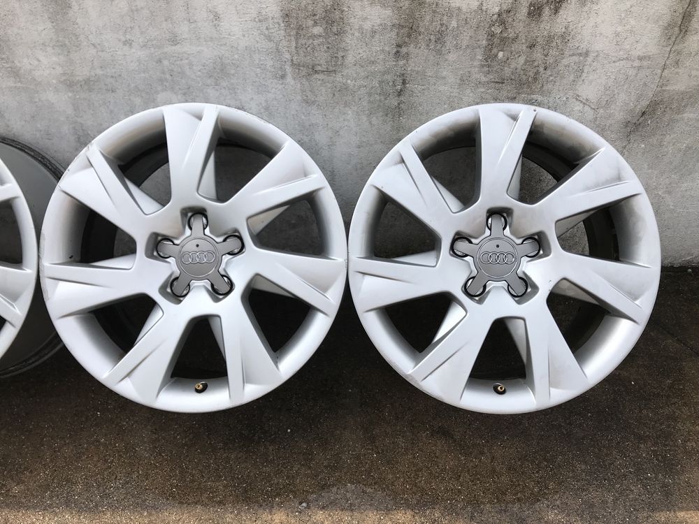 Jantes Audi em 17 5x112 originais com centros