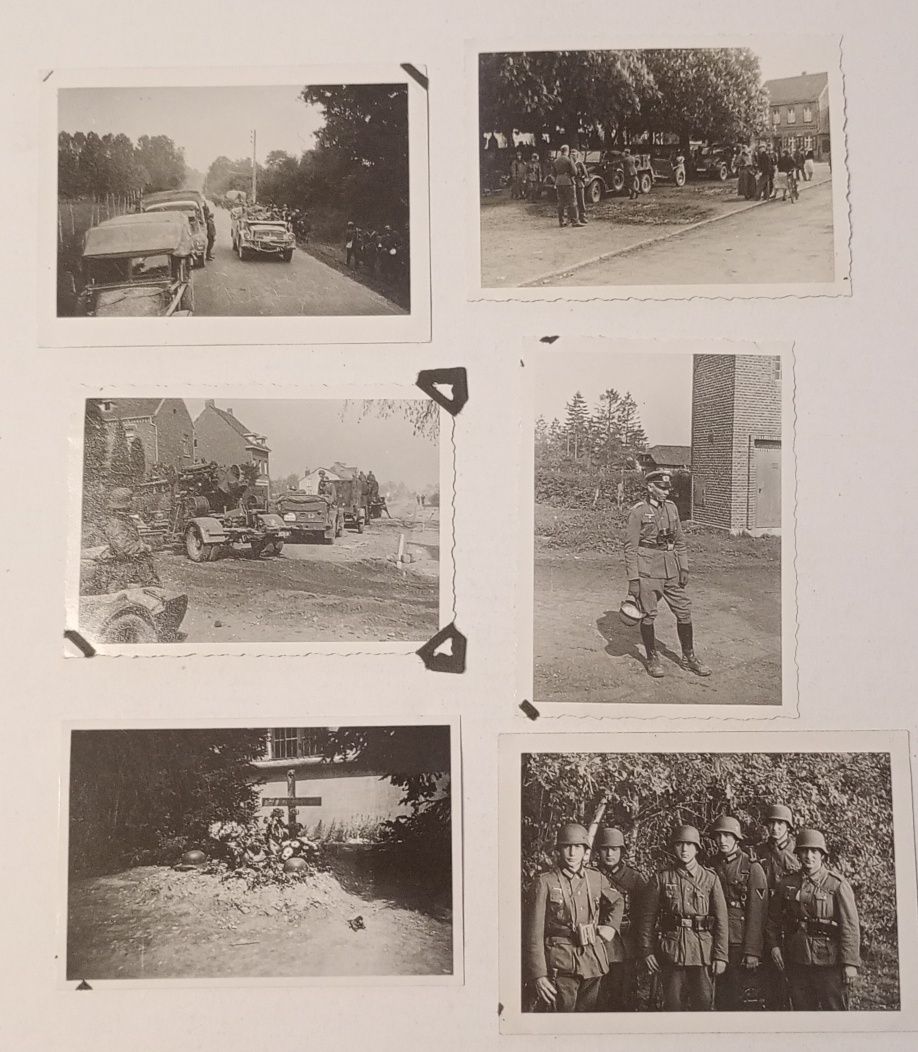 Militaria de Trincheira Werhmatch Fotos da Ocupação Weste