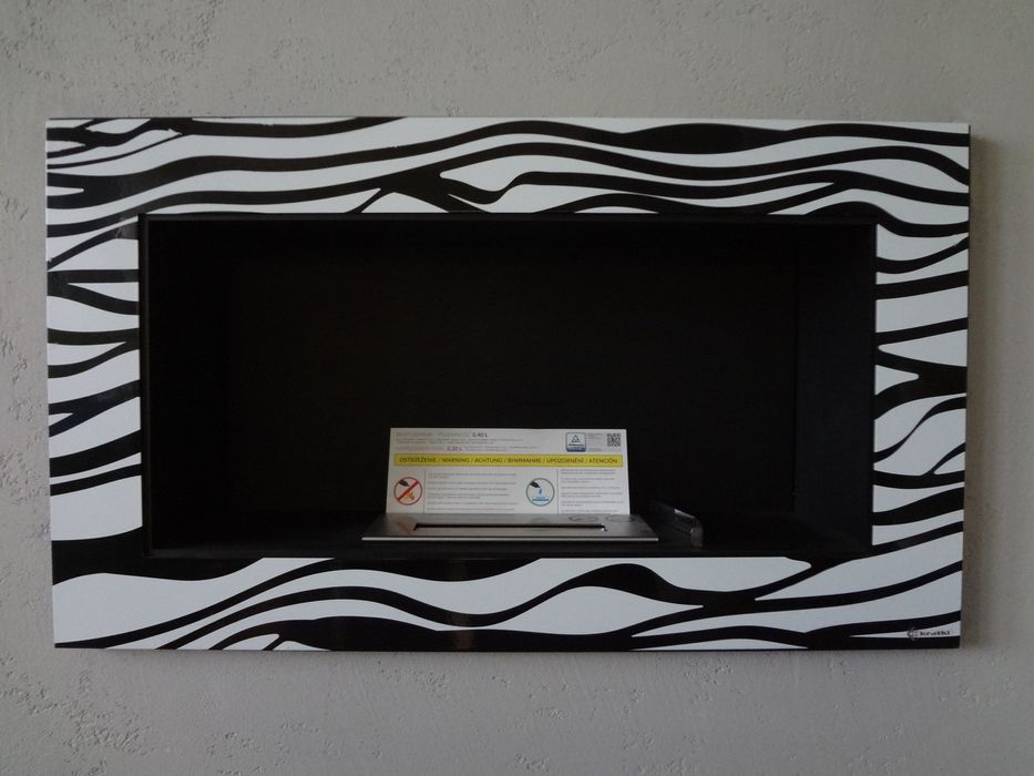 BIO-kominek wiszący Golf "ZEBRA" Nowy!