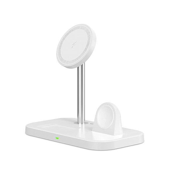 Ładowarka Tech-Protect QI15W-A22 indukcyjna MagSafe ze stojakiem 3w1 M
