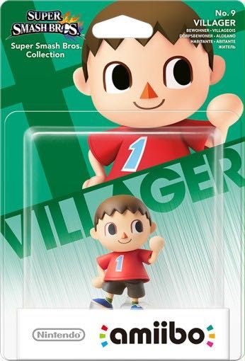 Nintendo Amiibo Habitante (Villager) Novo New