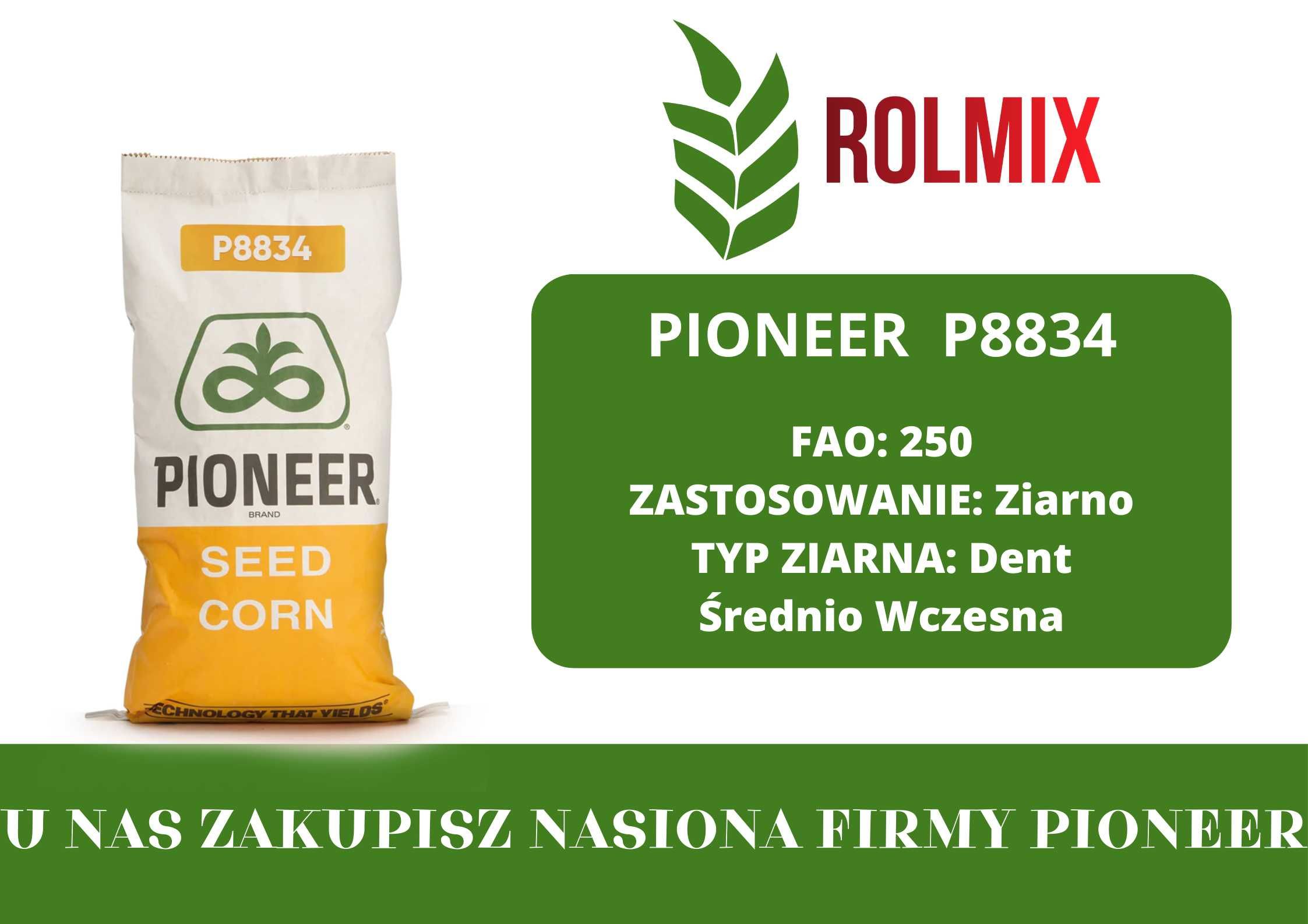 Kukurydza Pioneer P8834 Full