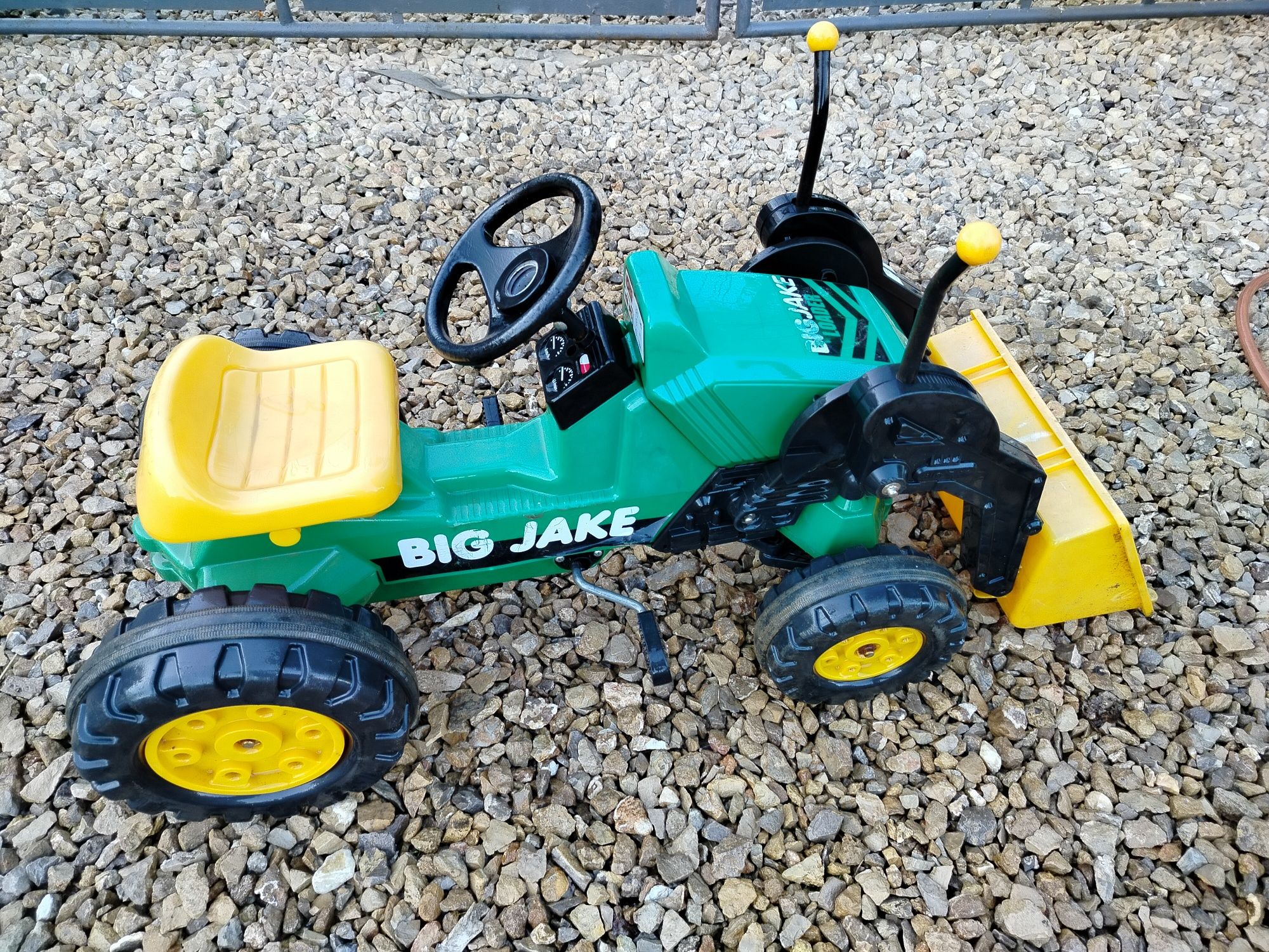 Traktorek na pedały z łychą ciągnik traktor koparka tur Big Jake