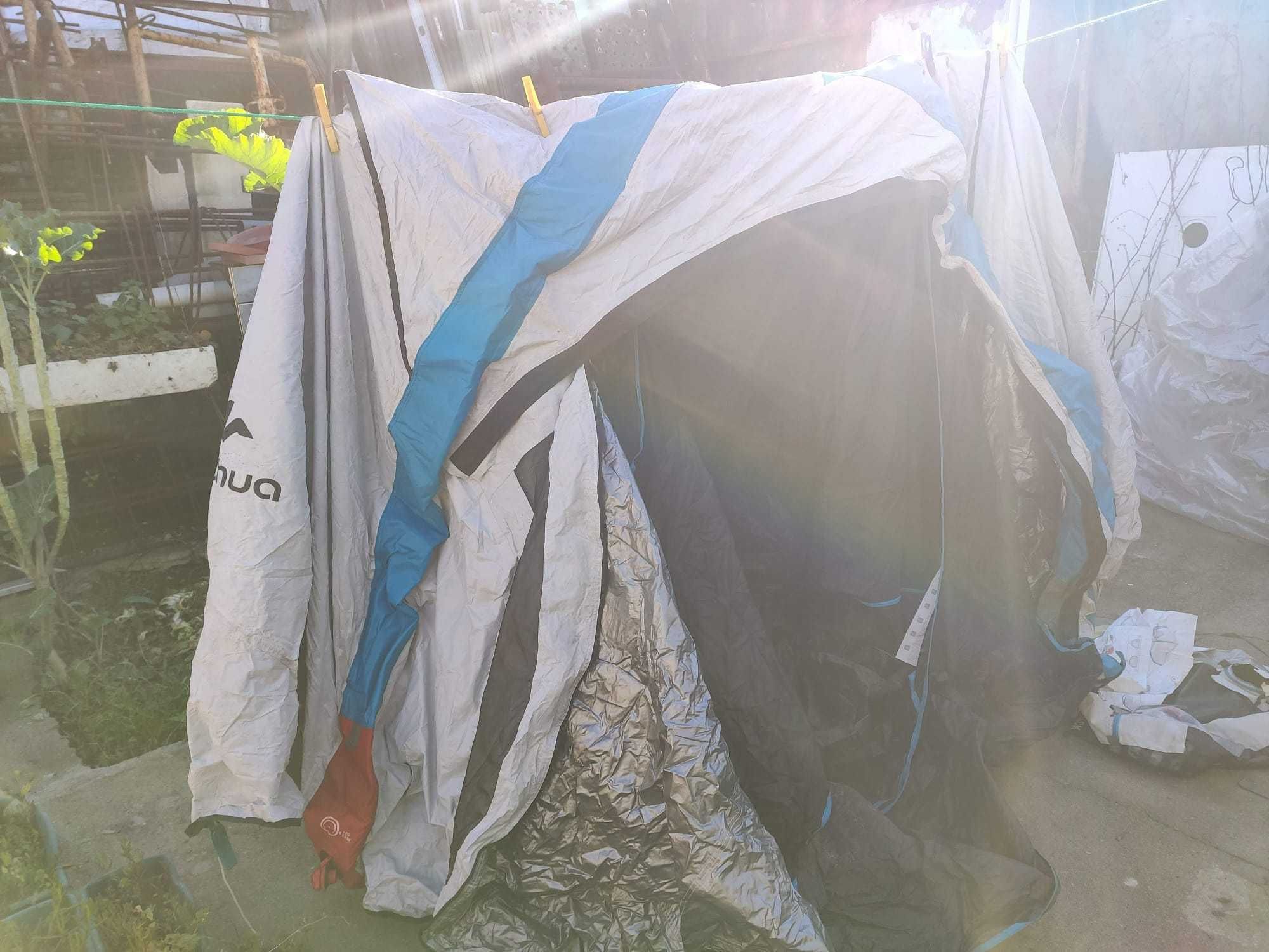 Tenda de campismo insuflável Quechua Air seconds 2 xl