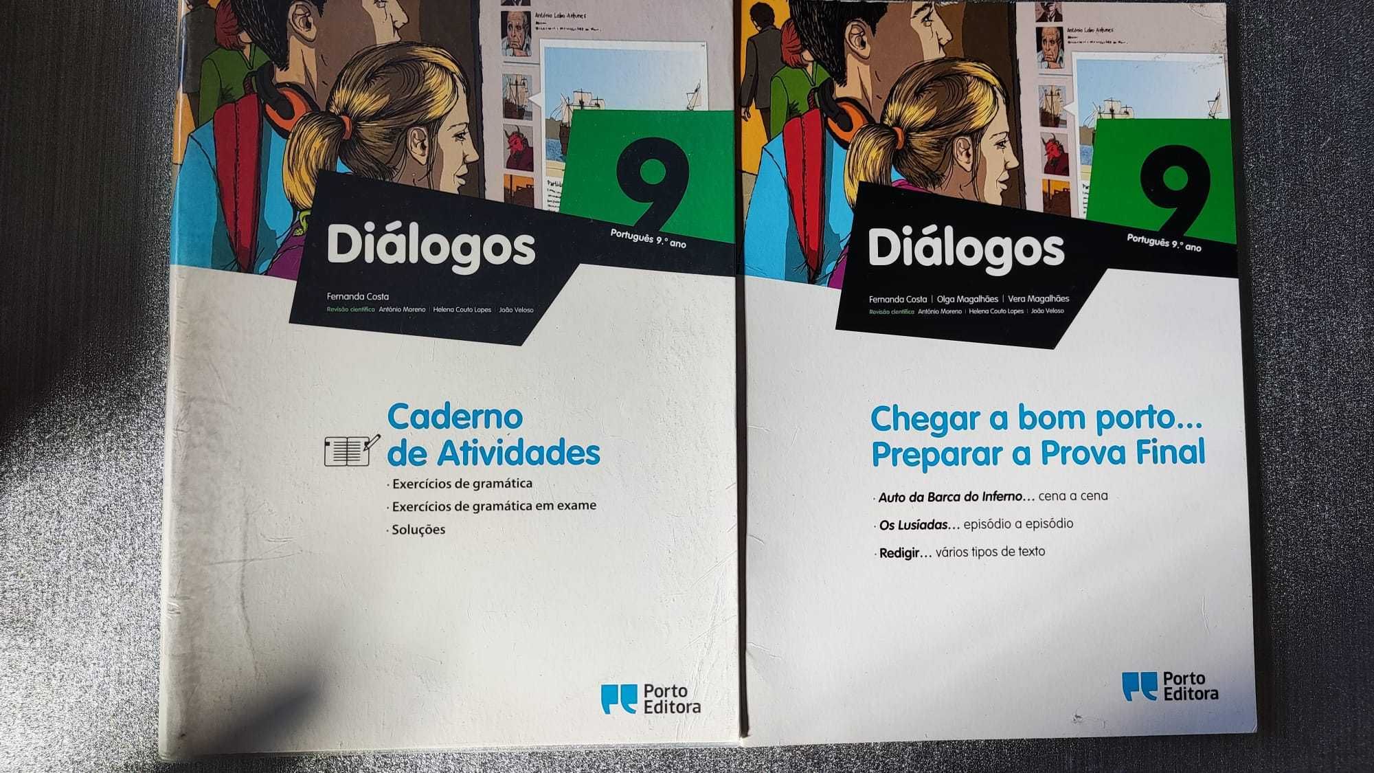 CA + Análise de obras Diálogos 9º ano Português