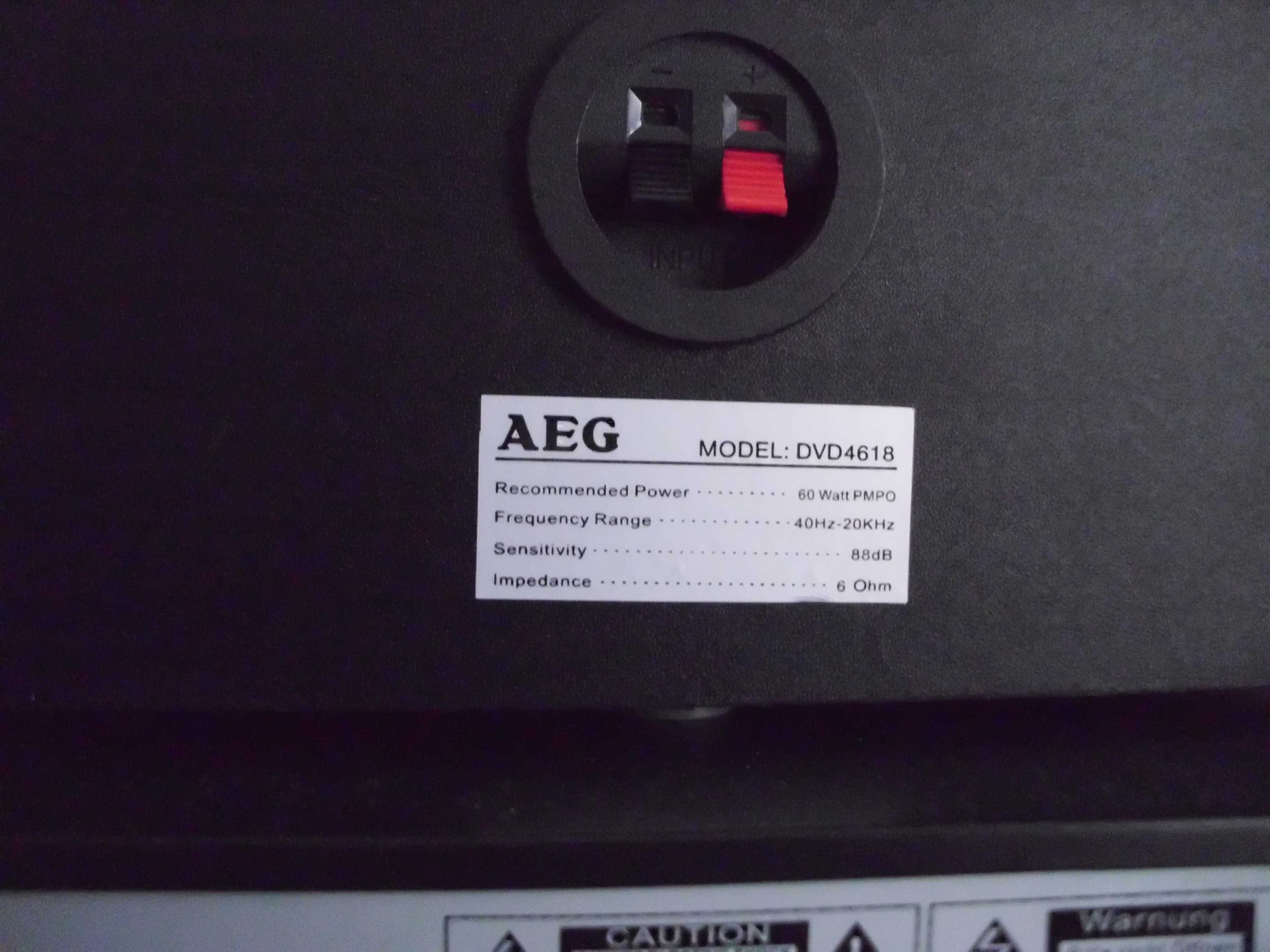 Zestaw kina domowego AEG DVD 4618 HC