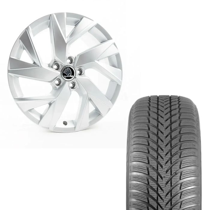 NOWE ORYGINALNE Felgi / Koła 18" - Skoda Karoq Kodiaq Octavia Superb