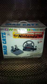 Nintendo 64 guiador com pedais