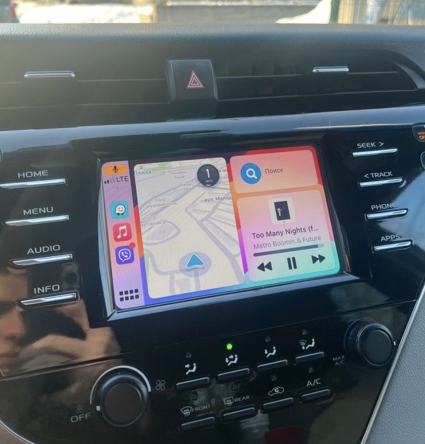 Активація/прошивка CarPlay, Toyota