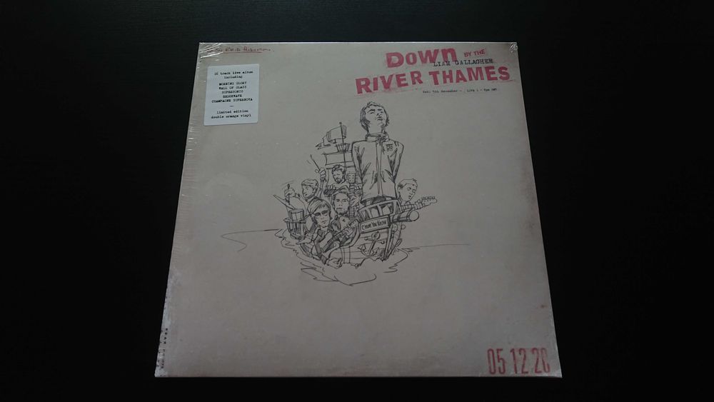 Liam Gallagher Down By The River Thames 2xWinyl *NOWA* Orange 2022 WR
