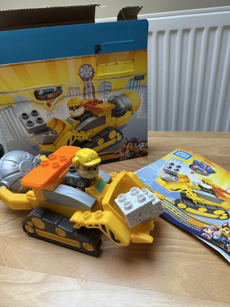 Klocki jak lego Psi patrol auto raddlera jak nowe