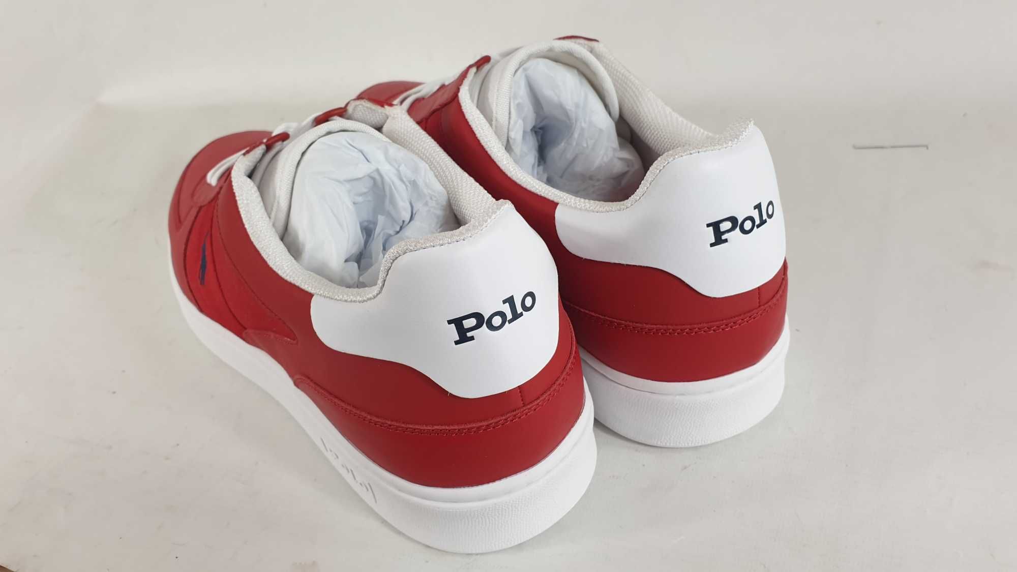 Sneakersy Polo Ralph Lauren r. 50  czerwone
