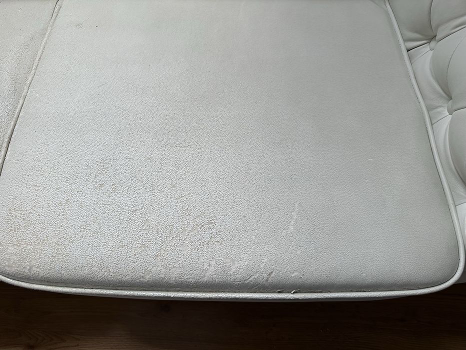 Sofa kanapa ekoskóra biała