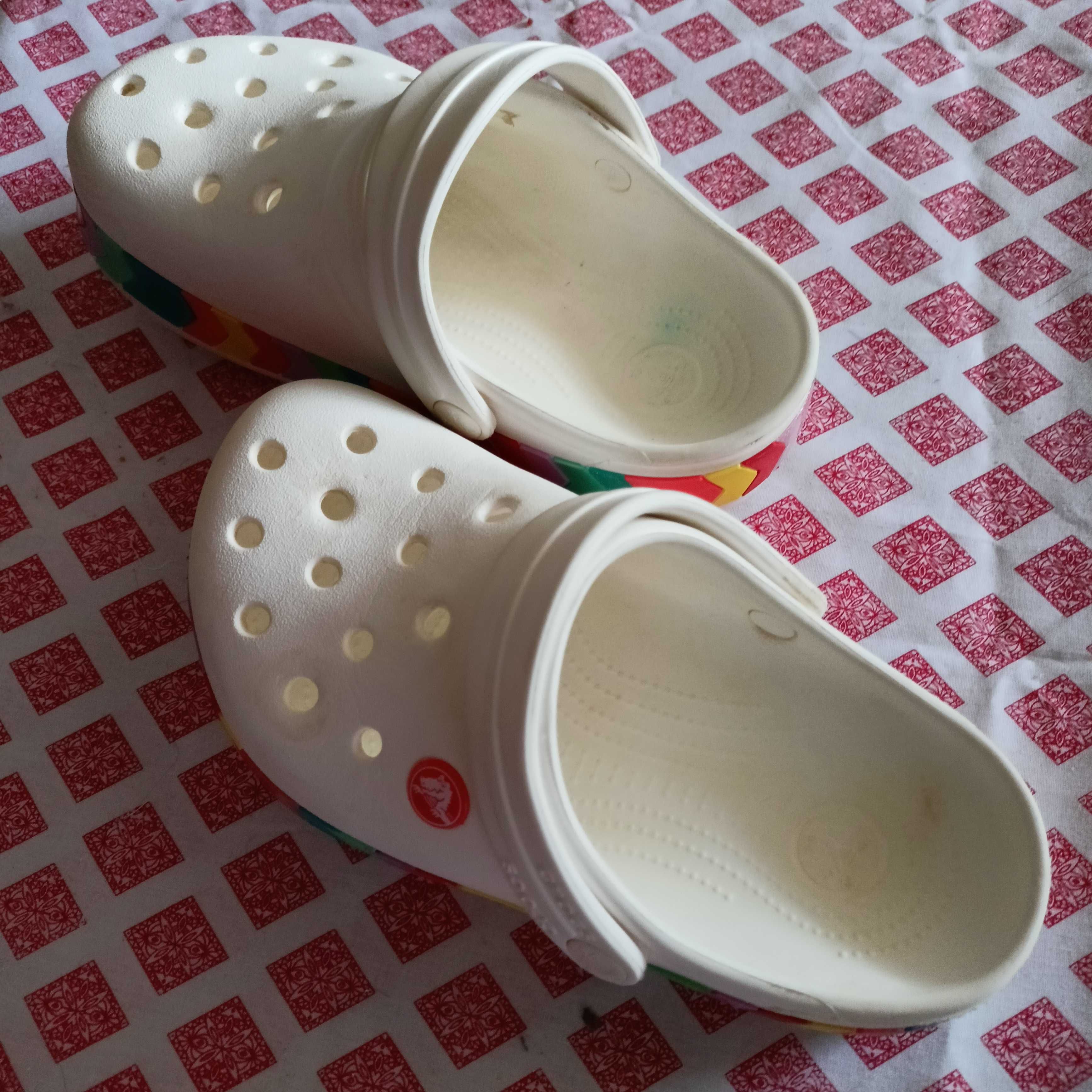 Crocs chodaki dziewczęce r.33-34