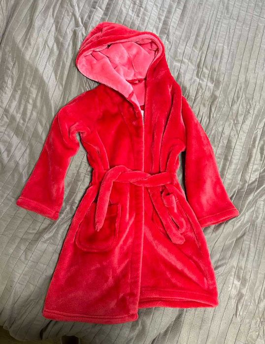 детский флисовый халат мегатеплый