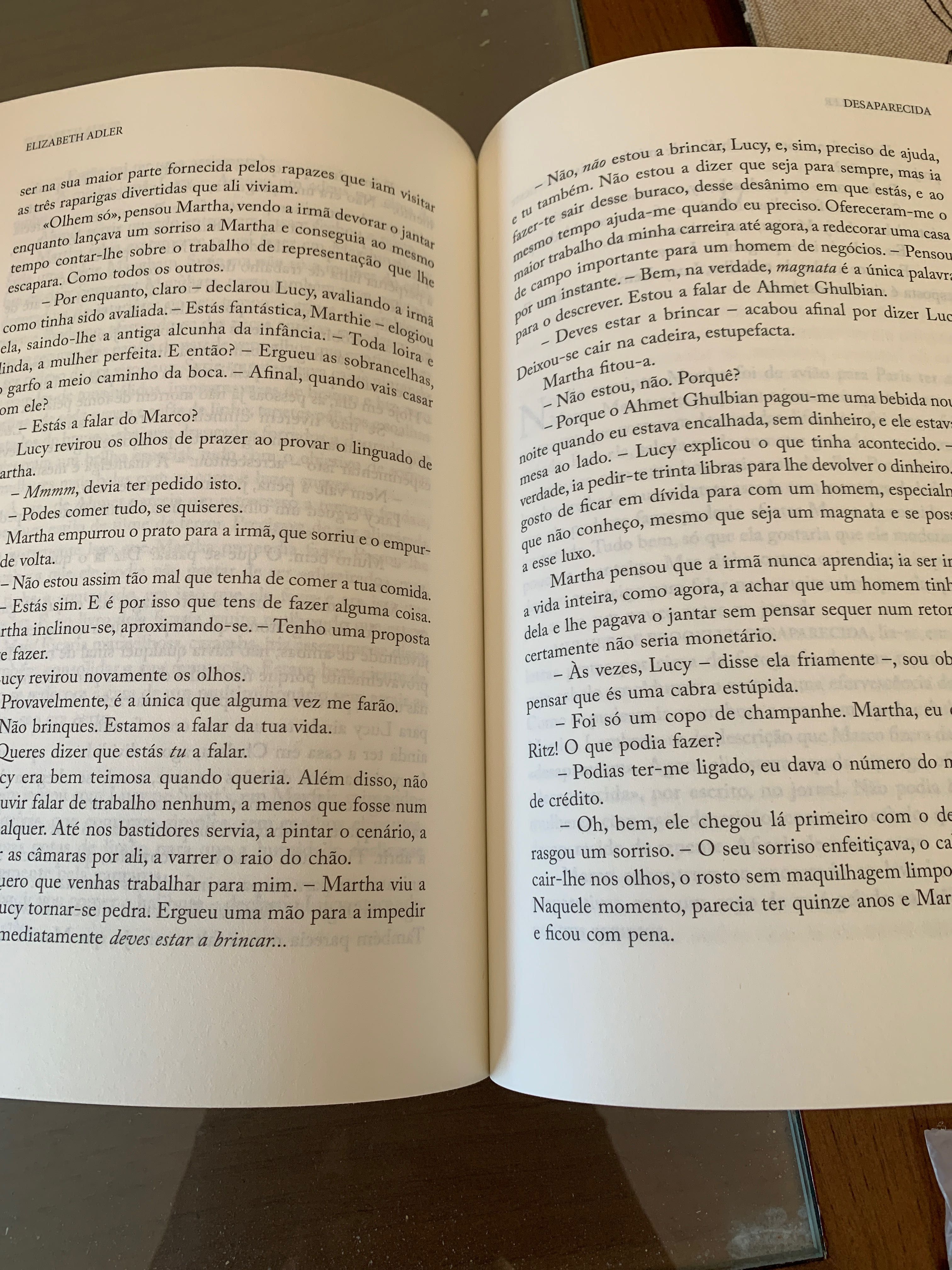 Livro novo Elizabeth Adler