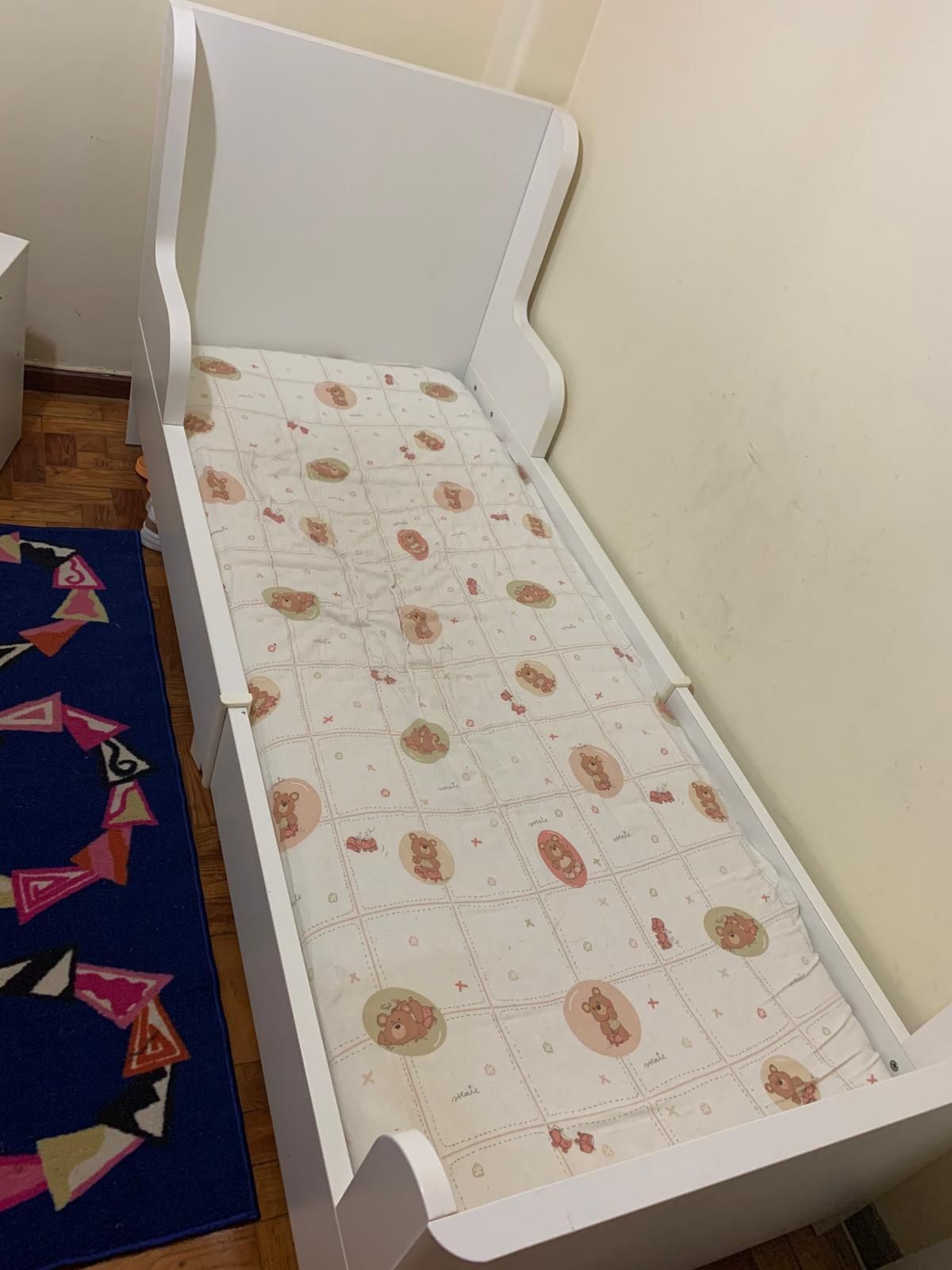 Cama estencivel para criança