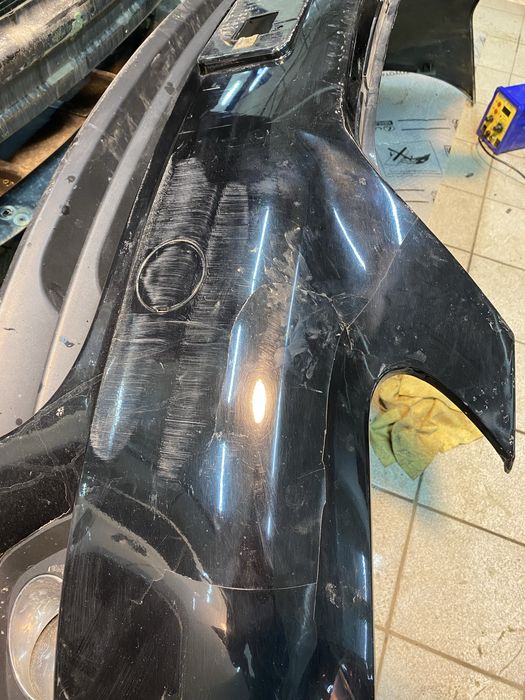 Ремонт бамперов, пайка пластика