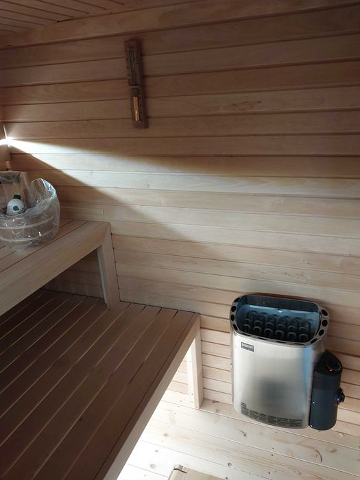 Sauna Ogrodowa Fińska 2,5 m x 2,5 - idealna pod wynajem