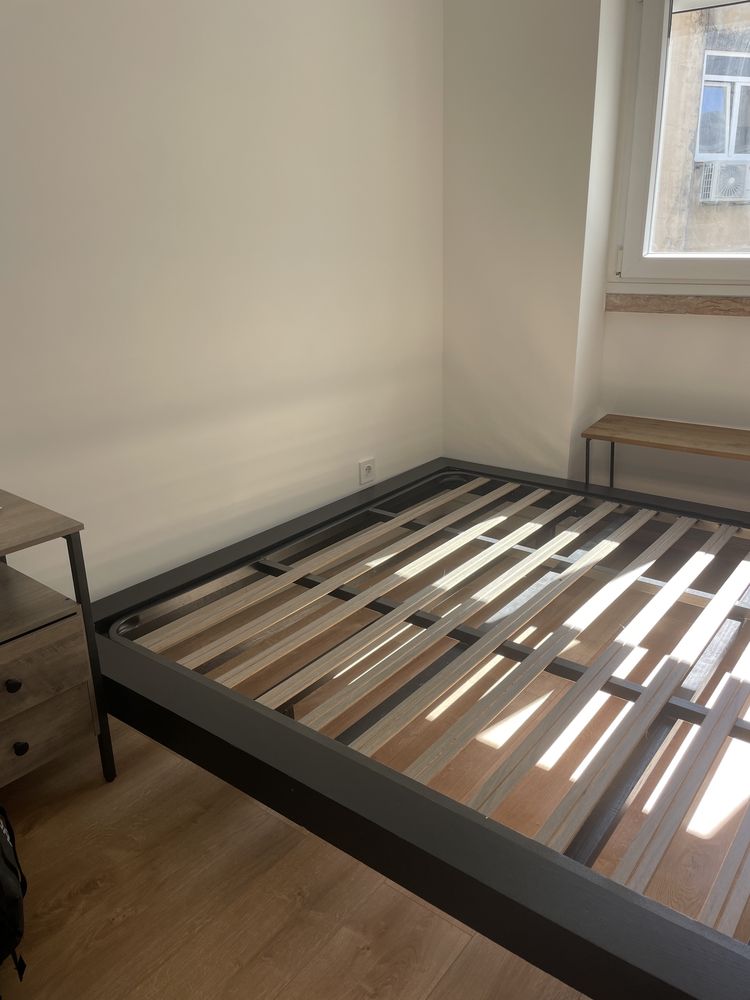 Cama sommier com estrado 160x200