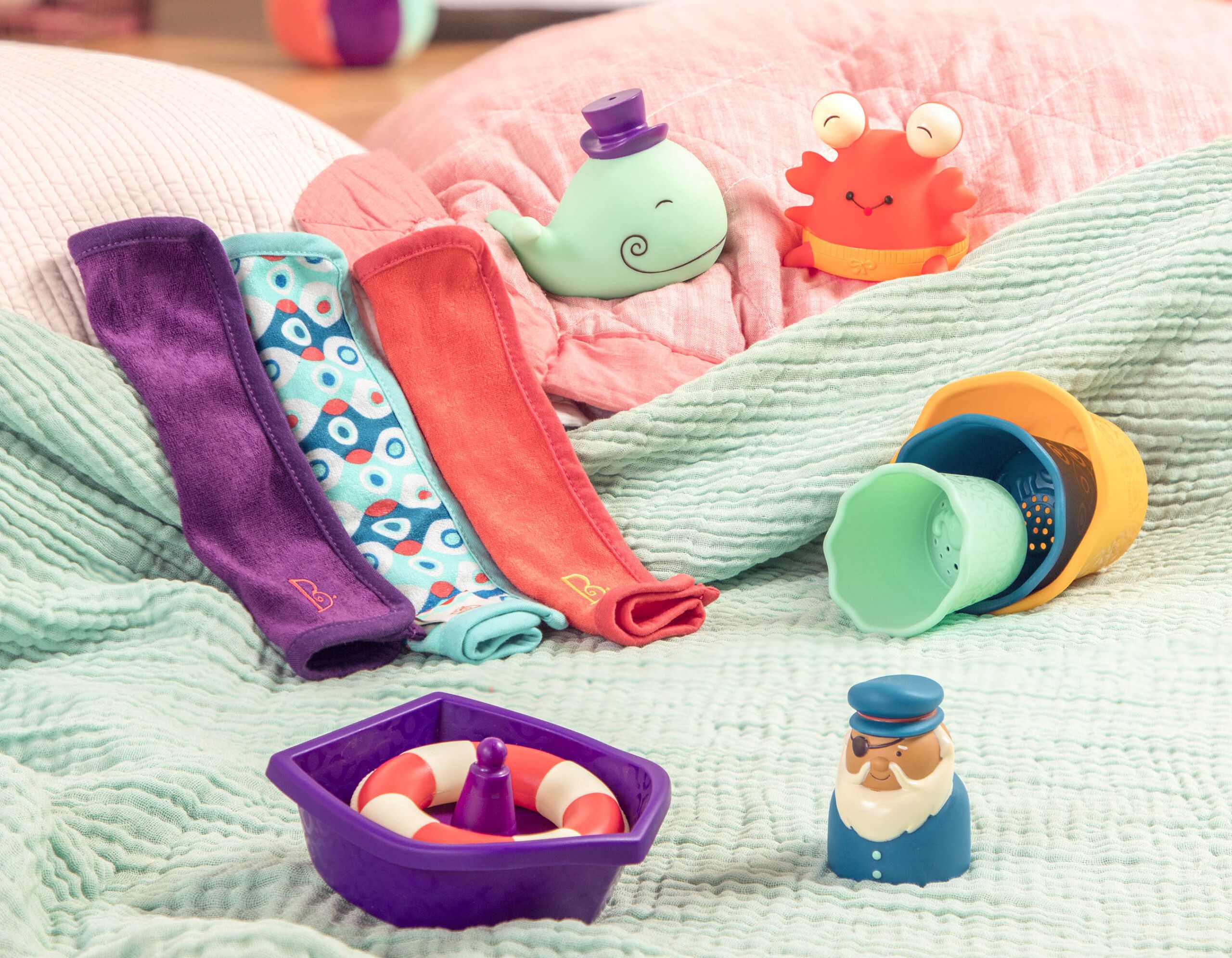 Zestaw prezentowy do kąpieli dla niemowląt-B.Toys