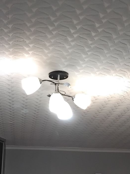 Обміняю на картоплю або Продам люстру чорного кольору