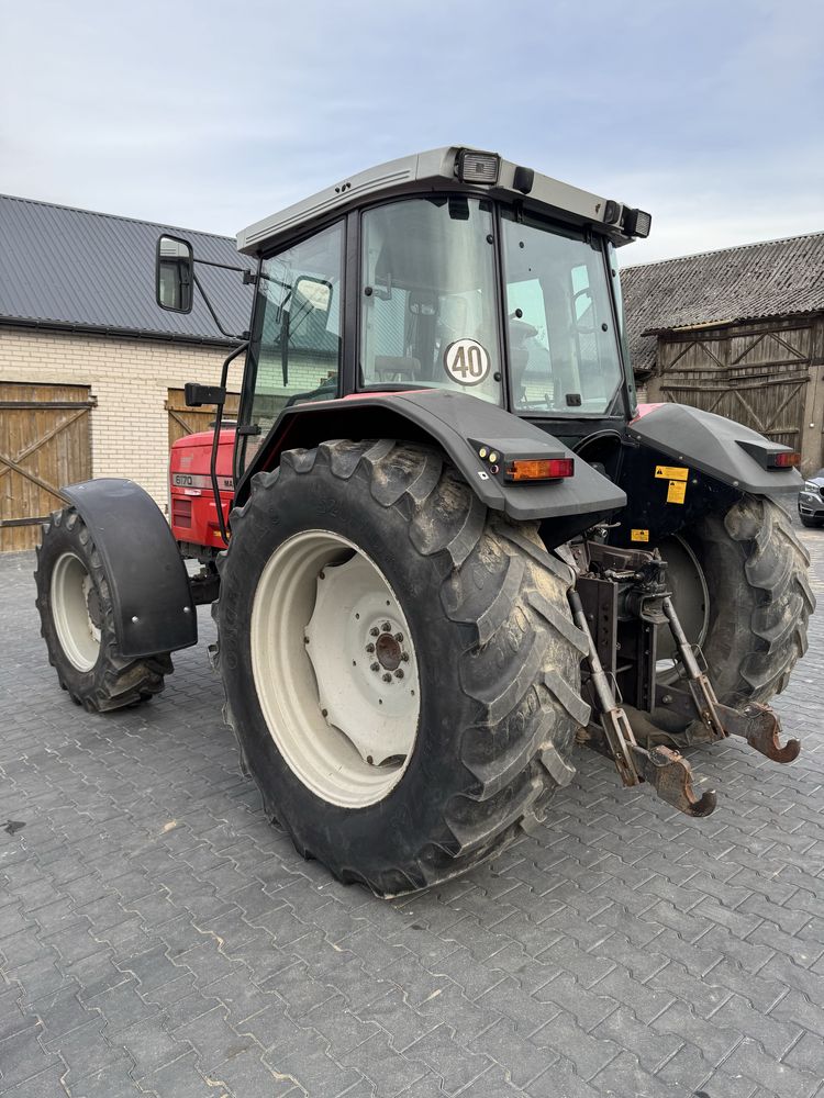 Massey Ferguson 6170 pneumatyka stan bdb