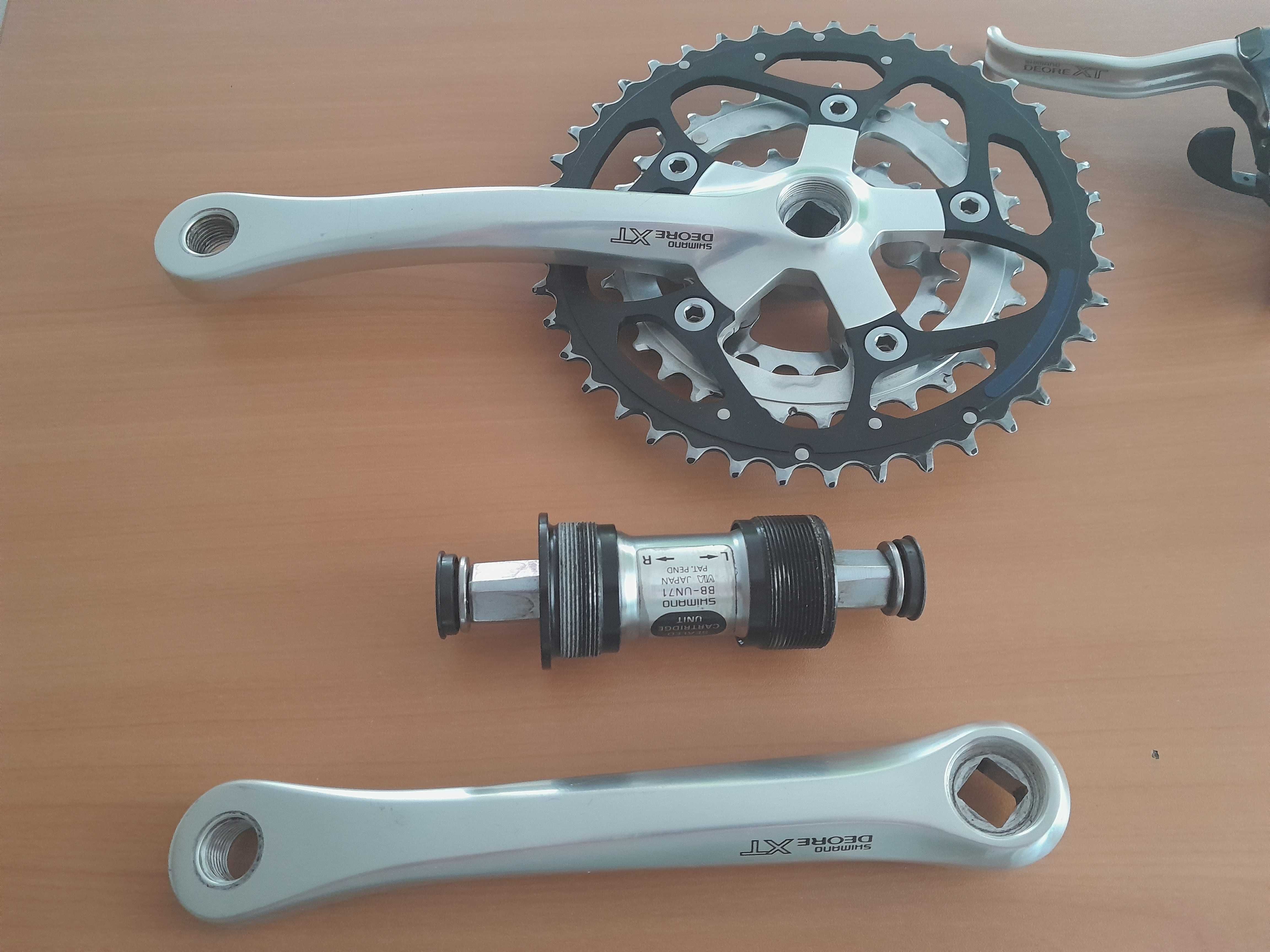 Shimano XT 737 prawie cała grupa