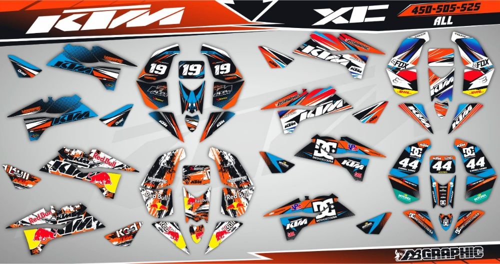 Наклейки Yamaha Honda Suzuki Can-Am Polaris Raptor Cf moto TRX LTZ LTR