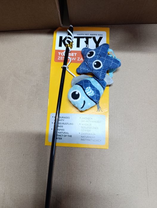 Wędka dla kota rybka