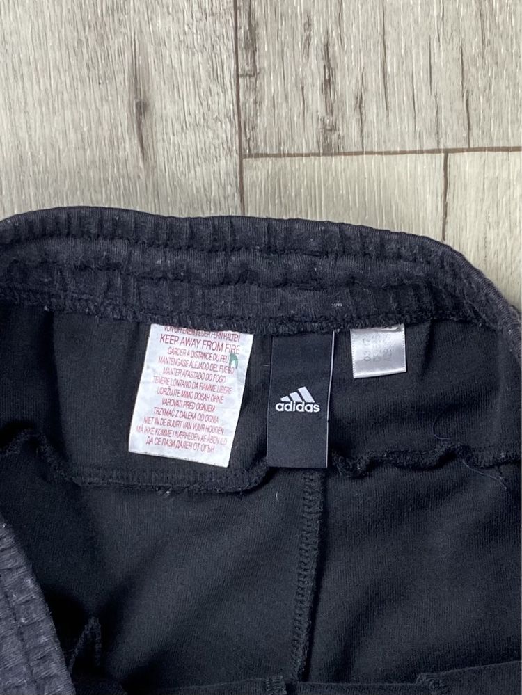 Adidas штаны s размер серые на манжете оригинал