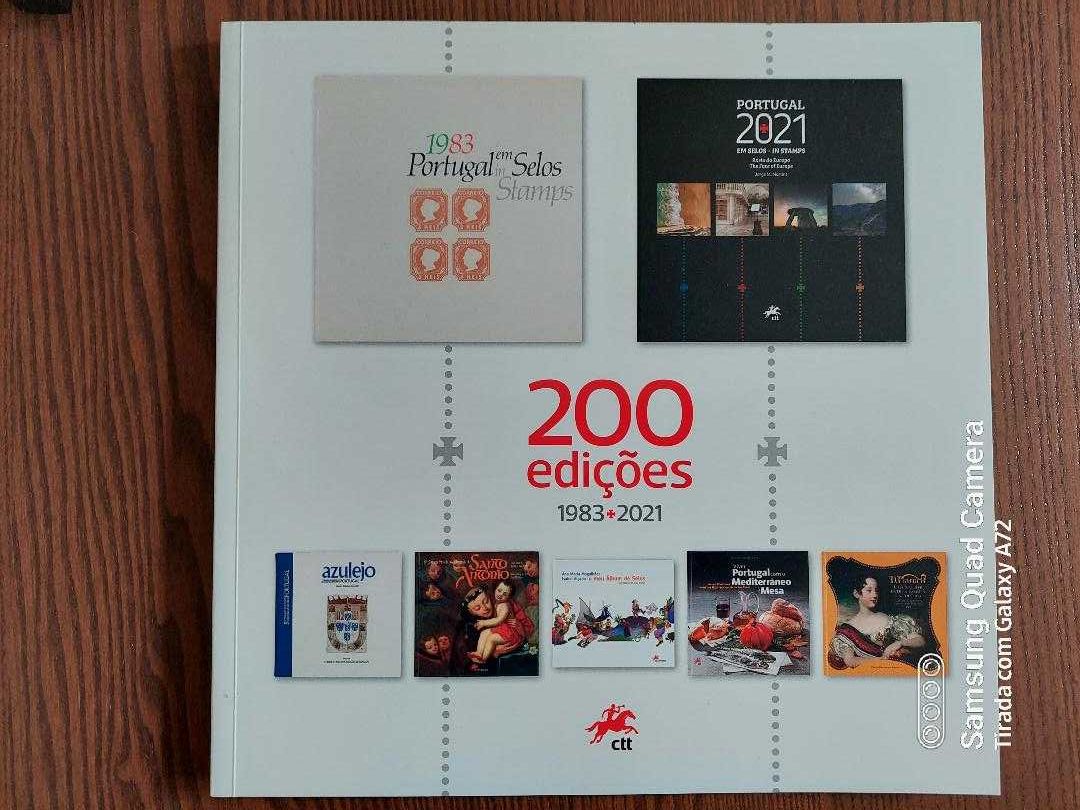 LIVRO Catalogo CTT 200 ediçoes 1983 A 2021 - novo