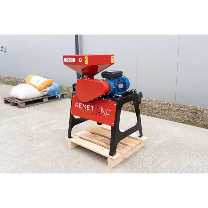 Nowy gniotownik do zboża Śrutownik Walcarka GX 50 silnik 1,5KW Raty