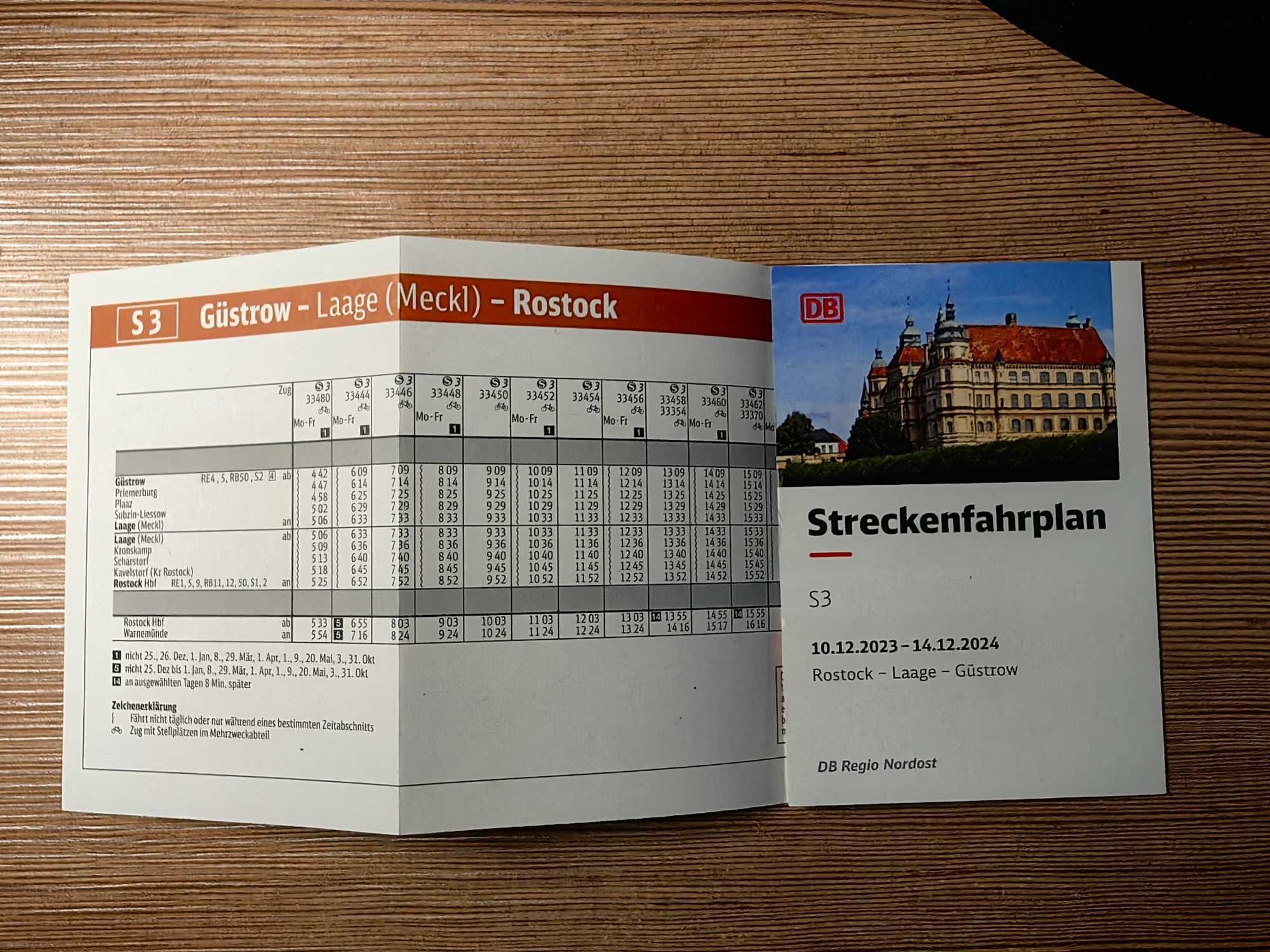 Papierowe Rozkłady jazdy pociągów DB Deutsche Bahn - Niemcy