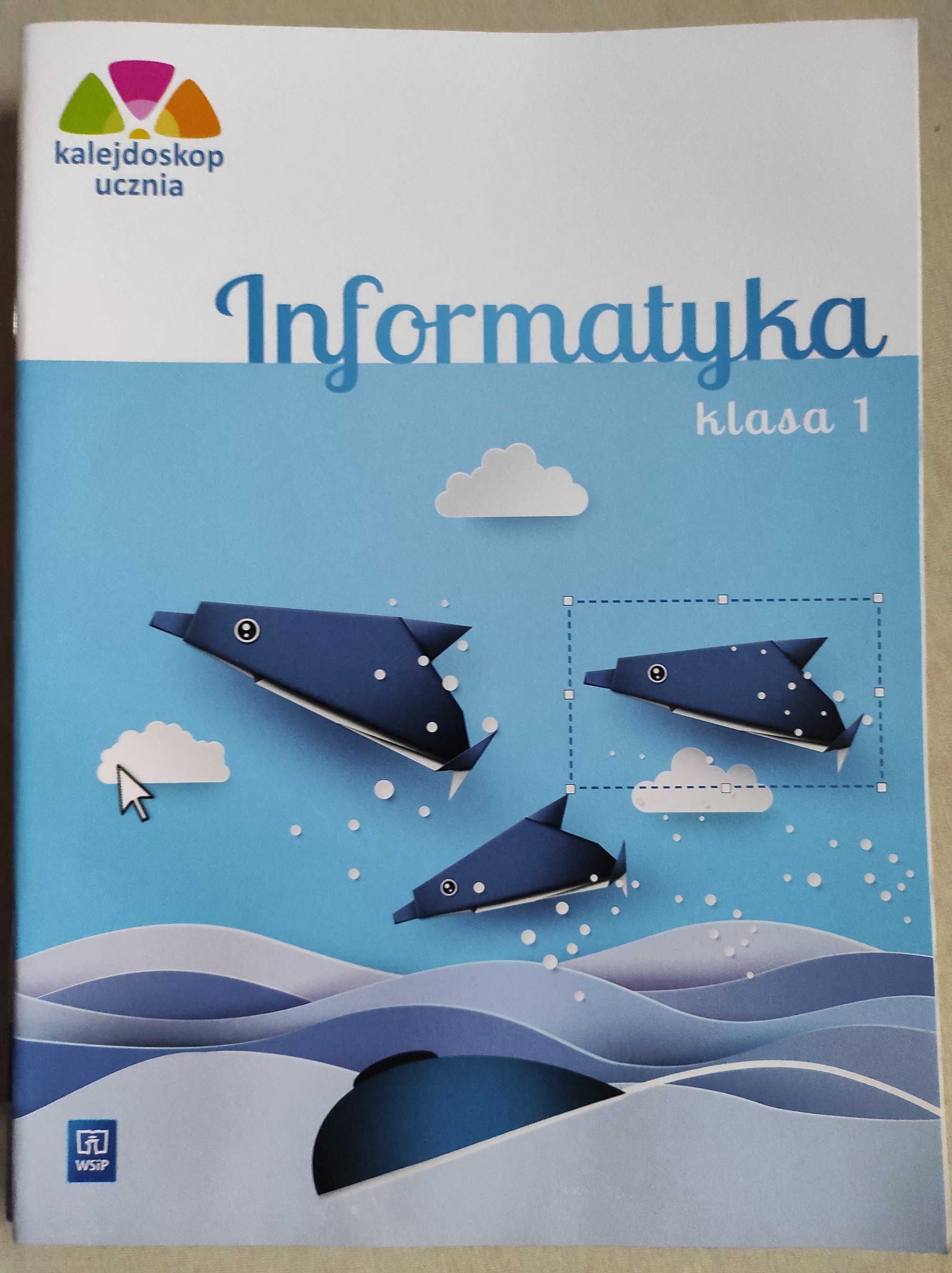 Kalejdoskop ucznia. Informatyka. Klasa 1. WSIP
CD-ROM.