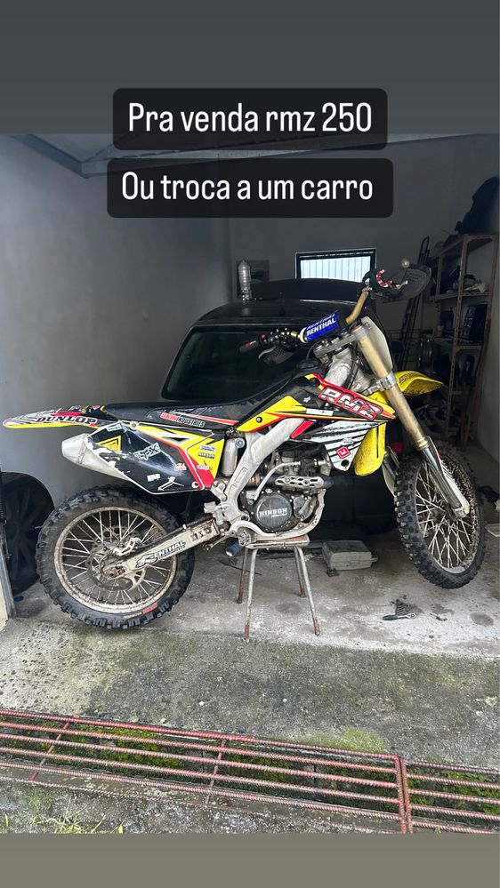 Vendo ou troco Suzuki Rmz 250