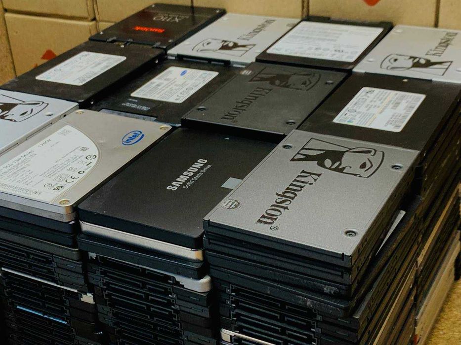 Оригінальні Б/У SSD для ПК та ноутбука | 120-128 GB SATA 3