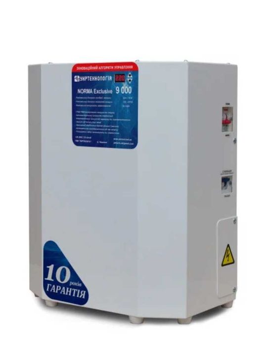 Стабилизатор напряжения 9 кВт Укртехнология Norma exclusive 9000