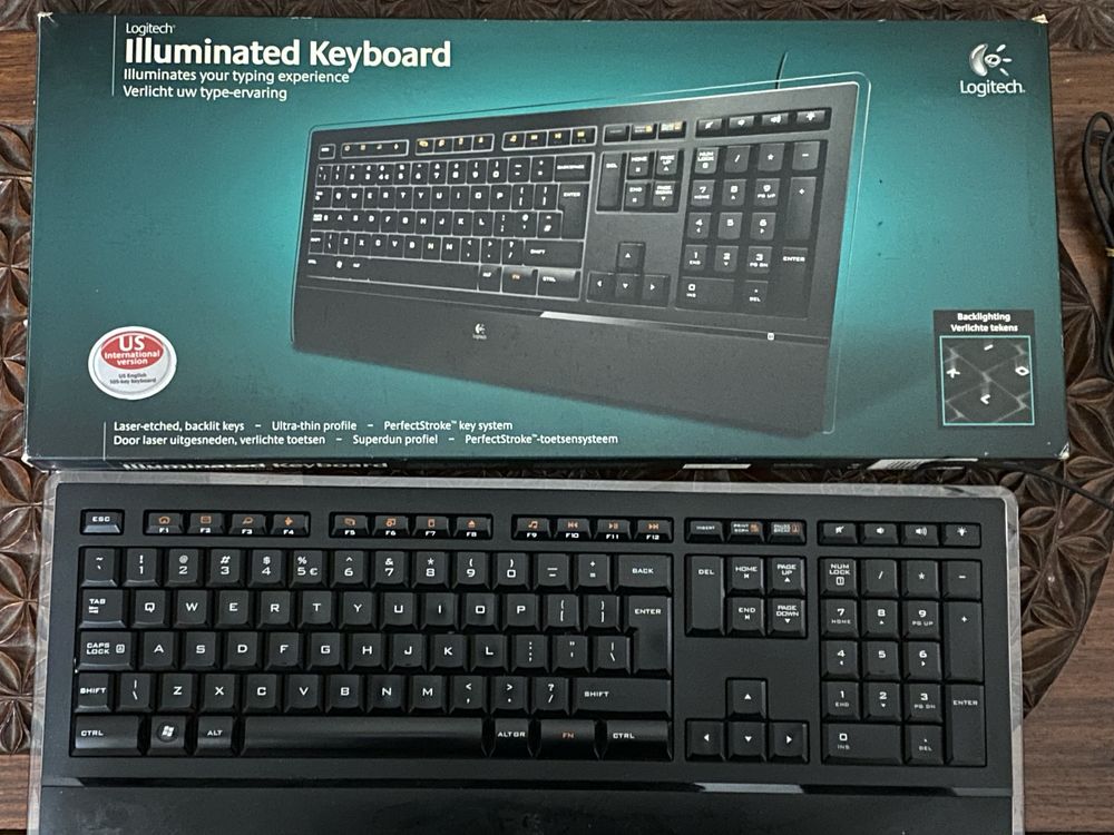 Teclado Iluminado Logitech