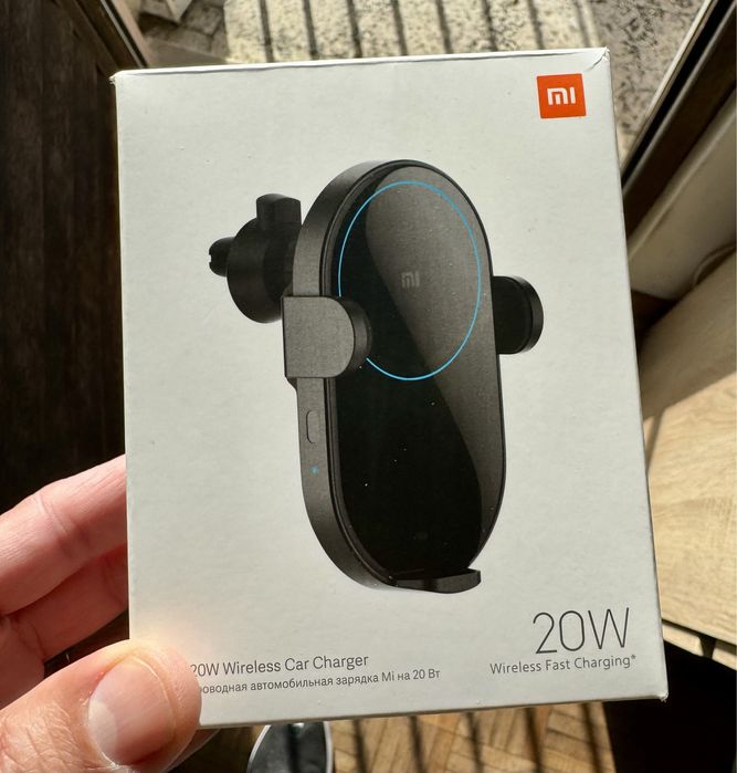 Carregador auto QI sem fios Xiaomi