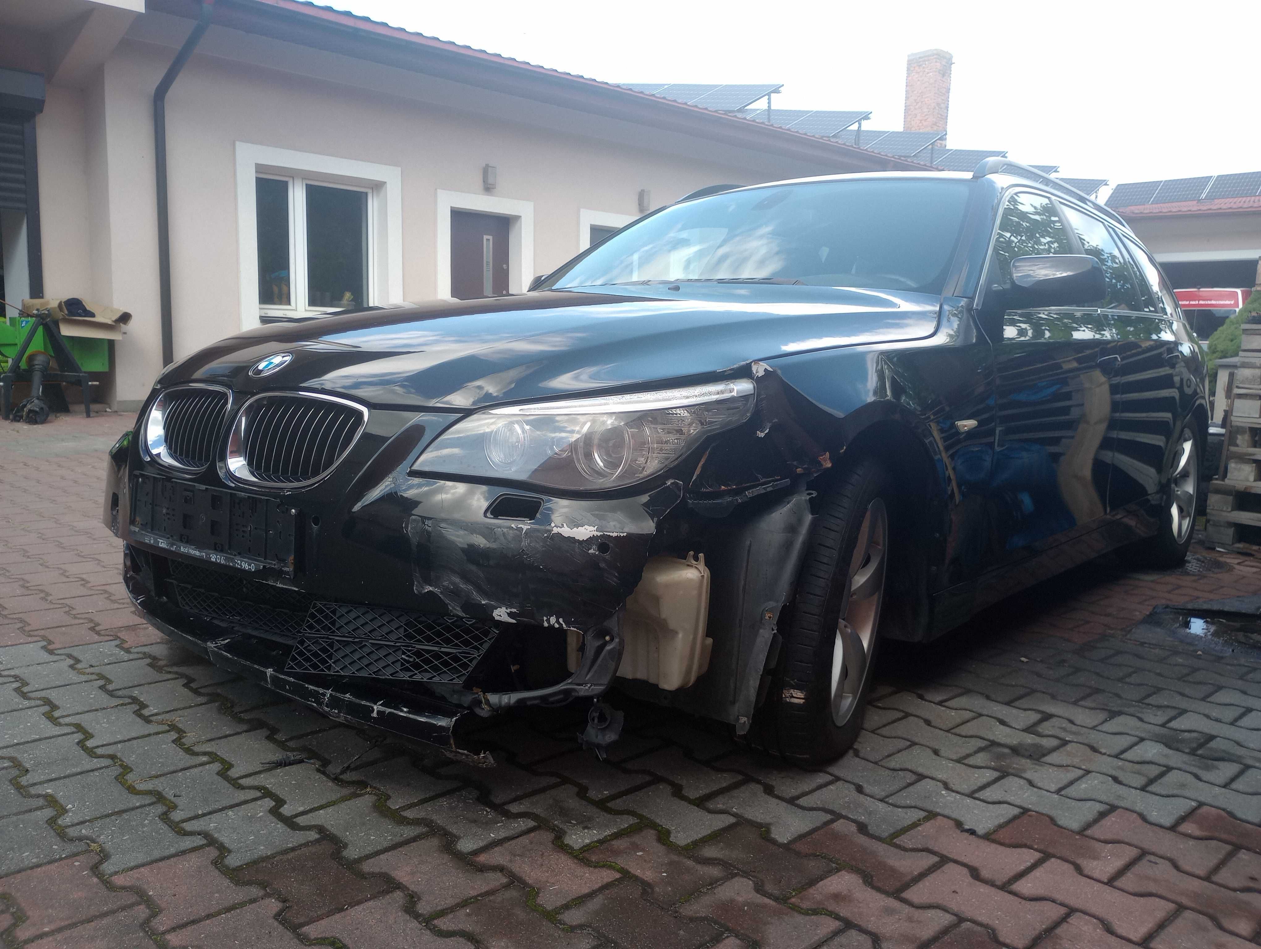 BMW E61 23.12.2006r. Uszkodzone